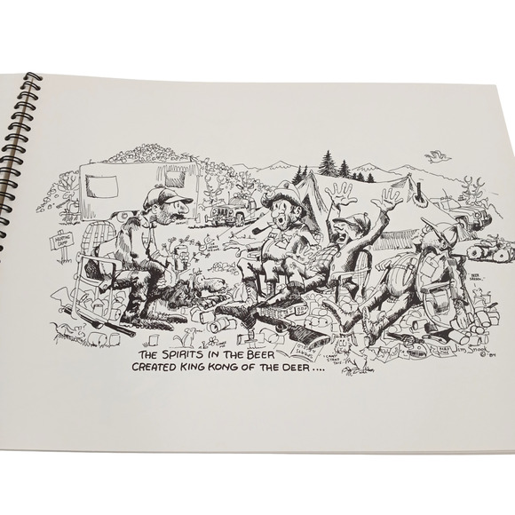 VTG The Snook Book Lot 1 & 2 by Jim Snook – Outdoor Sports Humor Cartoon Books - Picture 7 of 16
